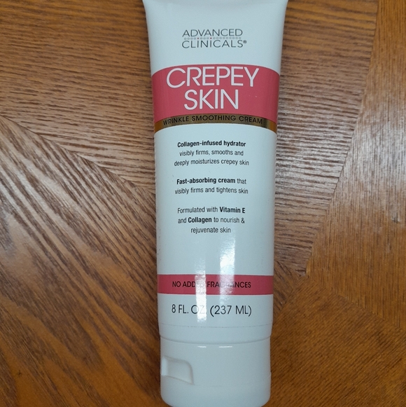 Crepy Skin Wrinkle Smoothing Cream NWT Size:16oz Advanced Clinicals - Picture 1 of 3